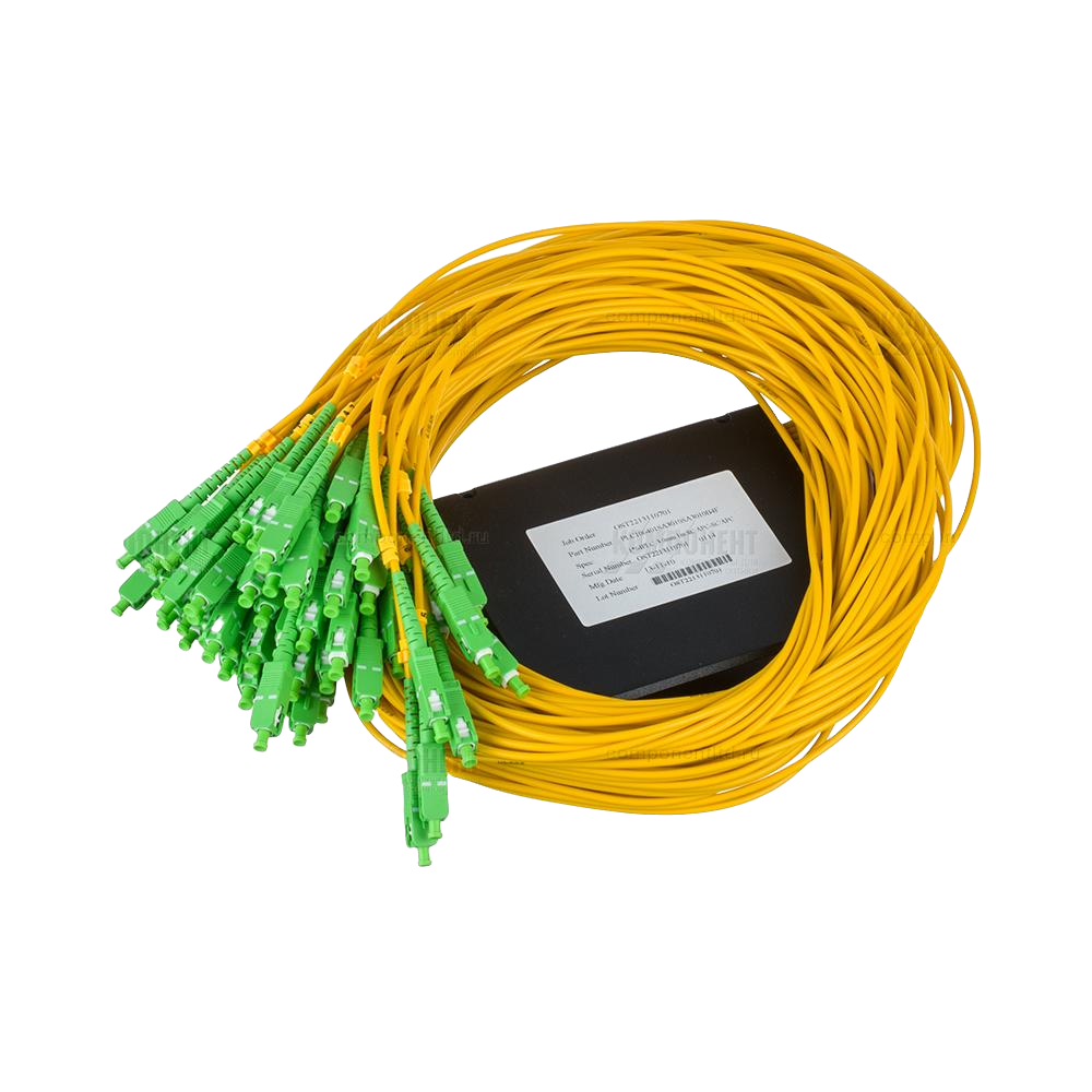 Оптический сплиттер PLC 1x64 3.0мм 65SC/APC